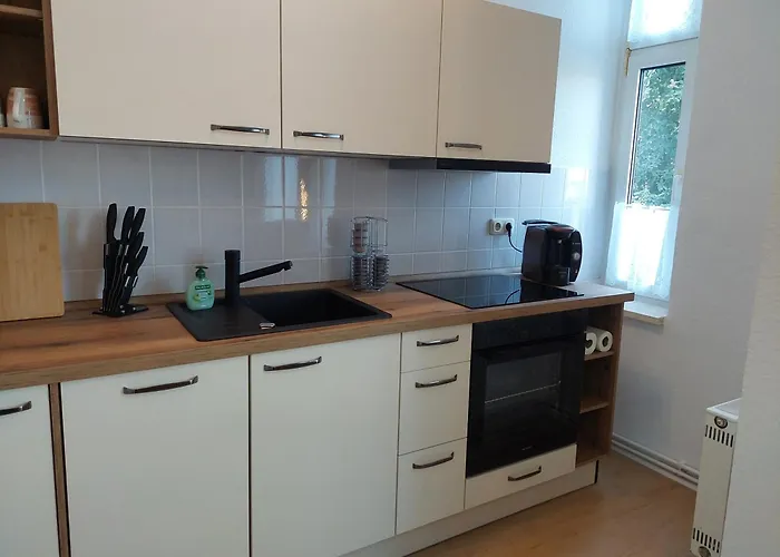 Modernes Apartment, 4 Pers, Kueche, Arbeitsplatz & Wlan, 3min Zur Tram * Μαγδεβούργο